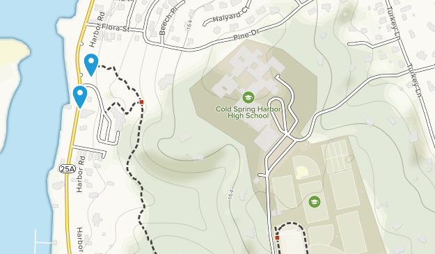 Cold Spring Harbor, New York Map