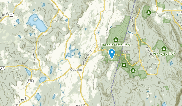 Copake, New York Map