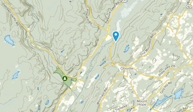 Cuddebackville, New York Map