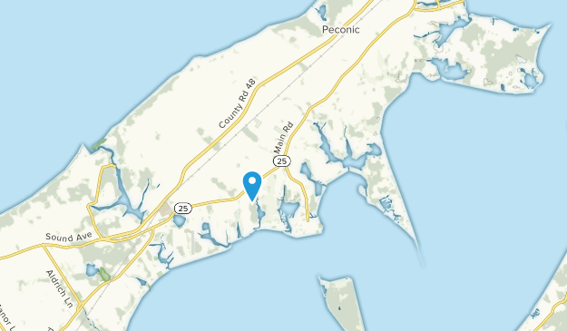 Cutchogue, New York Map