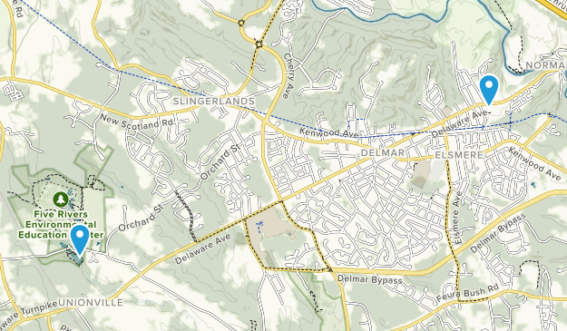 Delmar, New York Map
