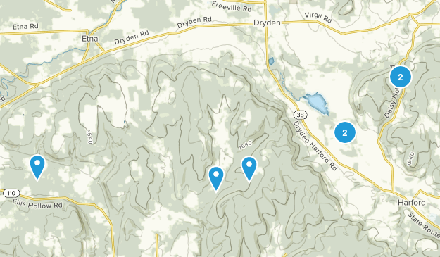 Dryden, New York Map