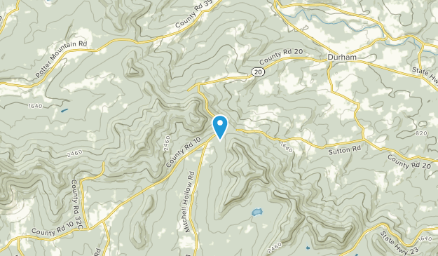 Durham, New York Map