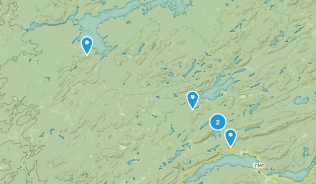Eagle Bay, New York Map