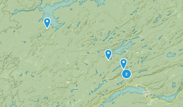Eagle Bay, New York Map