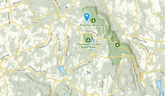 East Berne, New York Map