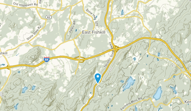 East Fishkill, New York Map