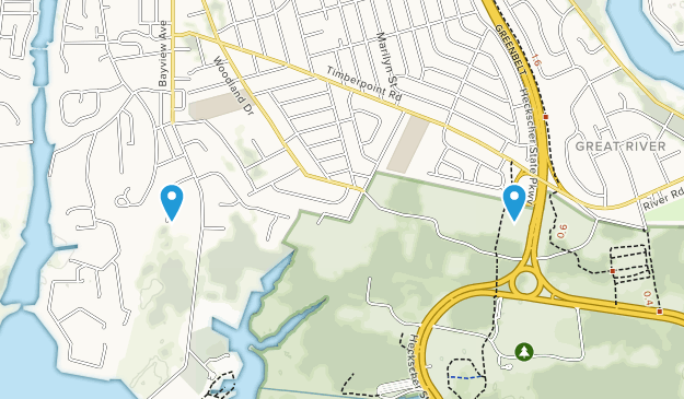 East Islip, New York Map