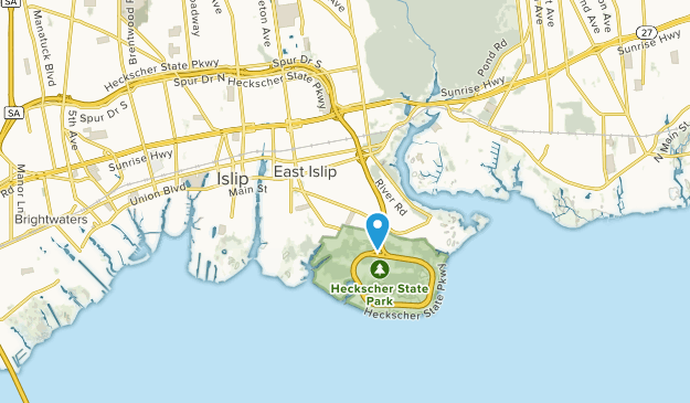 East Islip, New York Map