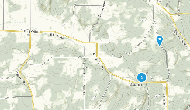 East Otto, New York Map