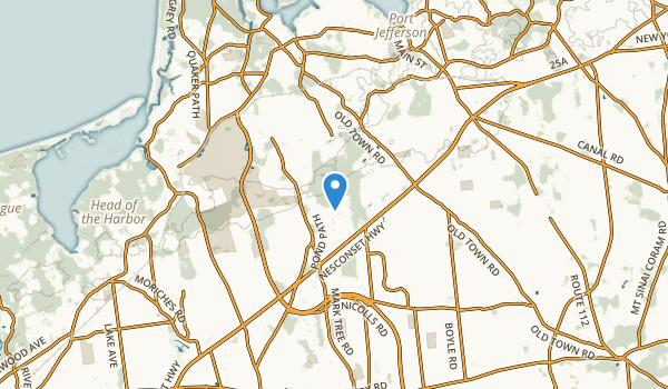 East Setauket, New York Map