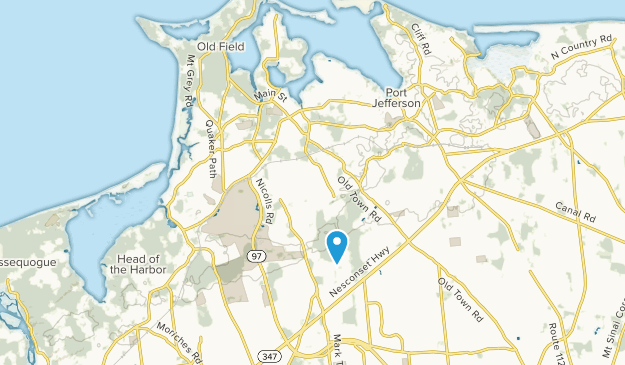 East Setauket, New York Map