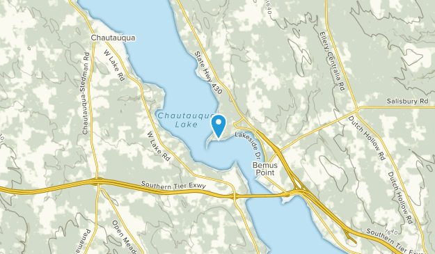 Ellery, New York Map