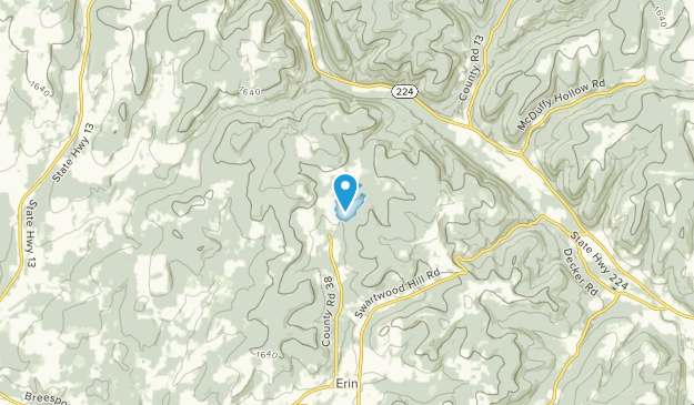 Erin, New York Map