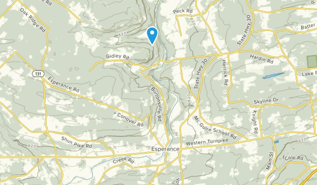 Esperance, New York Map