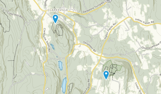 Feura Bush, New York Map