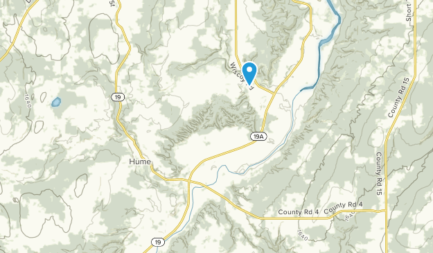 Fillmore, État de New York Map