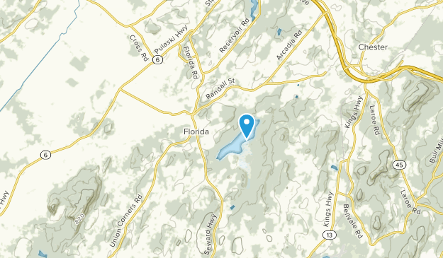 Florida, New York Map