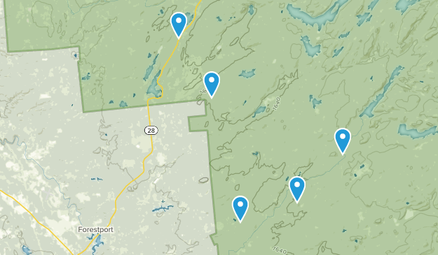 Forestport, État de New York Map