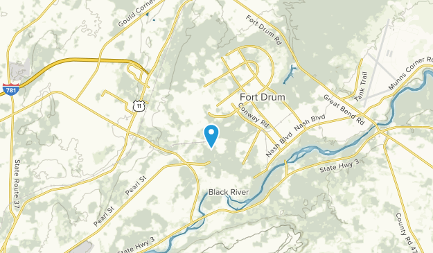 Fort Drum, New York Map
