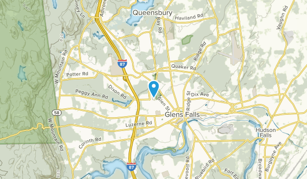 Glens Falls, New York Map