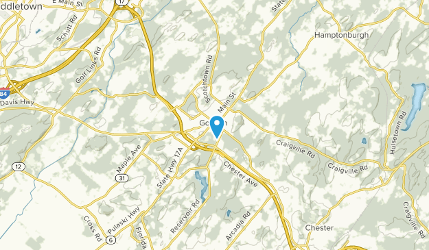 Goshen, État de New York Map