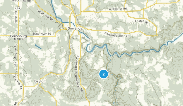 Gowanda, New York Map