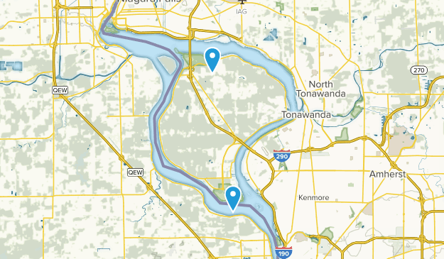 Grand Island, New York Map