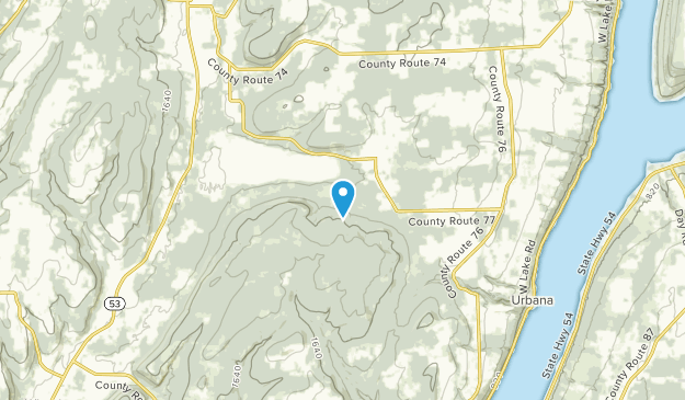 Hammondsport, New York Map