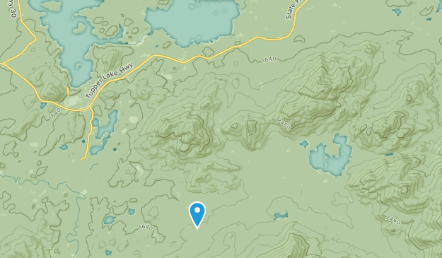 Harrietstown, New York Map