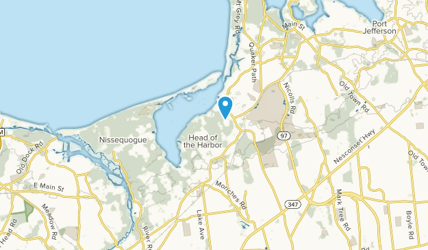 Head of the Harbor, New York Map
