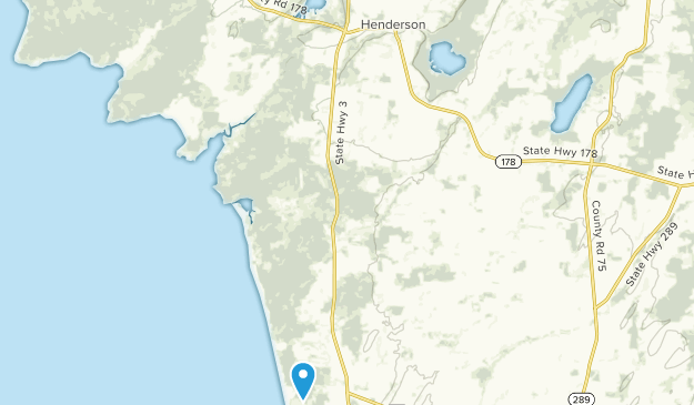 Henderson, État de New York Map
