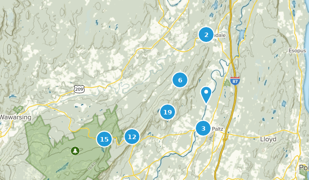 High Falls, New York Map