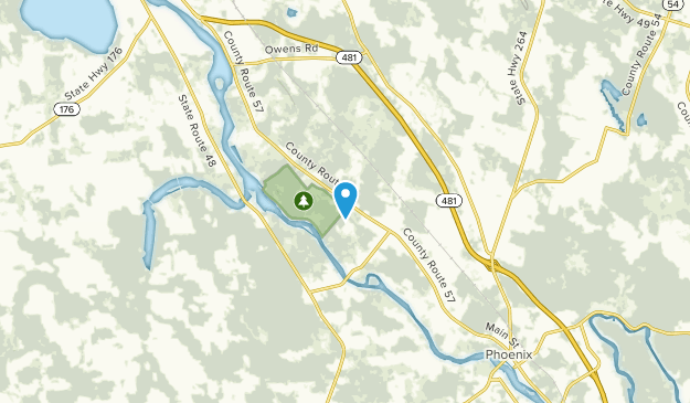 Hinmansville, New York Map
