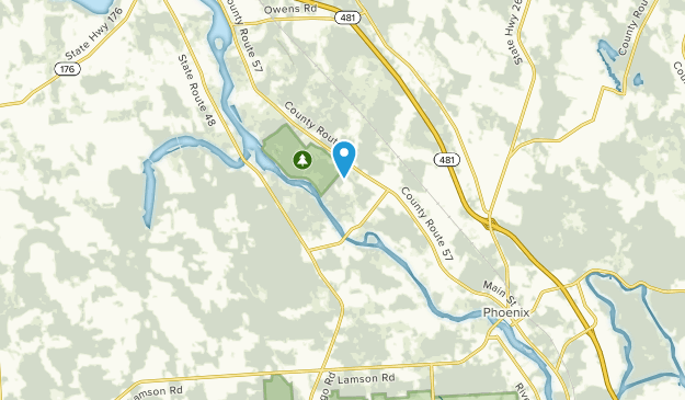 Hinmansville, New York Map