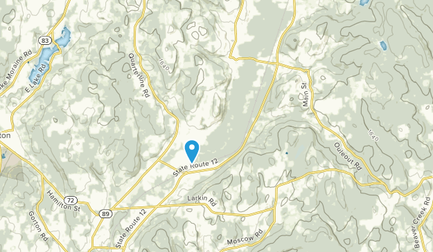 Hubbardsville, New York Map