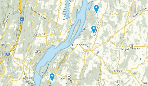 Hudson, New York Map