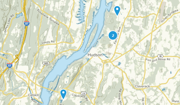 Hudson, New York Map