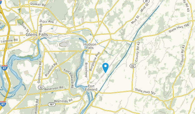 Hudson Falls, New York Map
