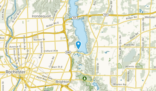 Irondequoit, New York Map