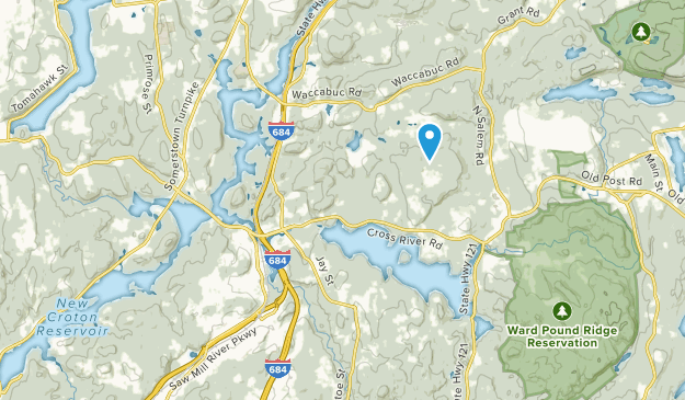 Katonah, État de New York Map