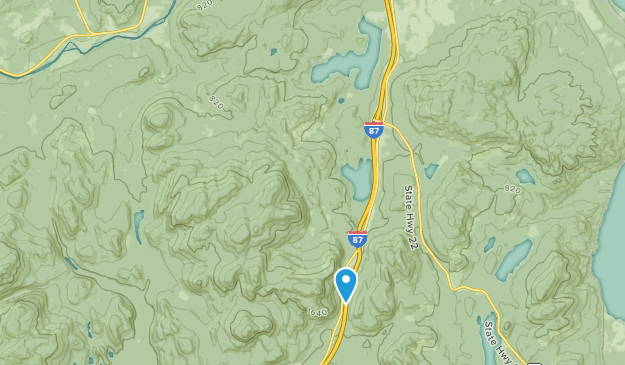 Keeseville, New York Map