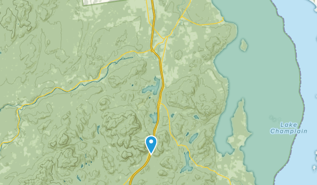 Keeseville, New York Map