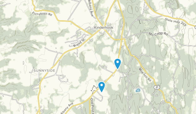 Kinderhook, New York Map