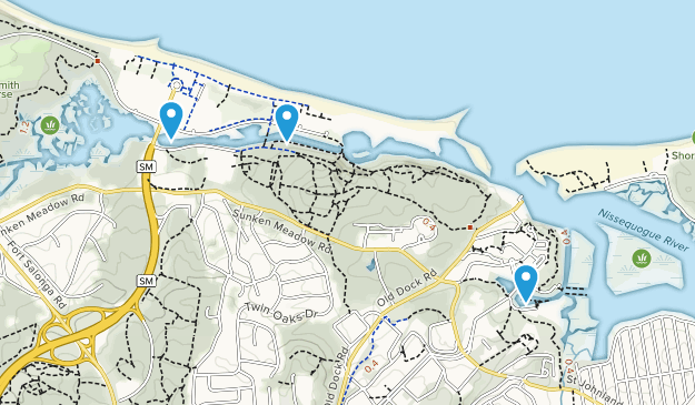 Kings Park, New York Map