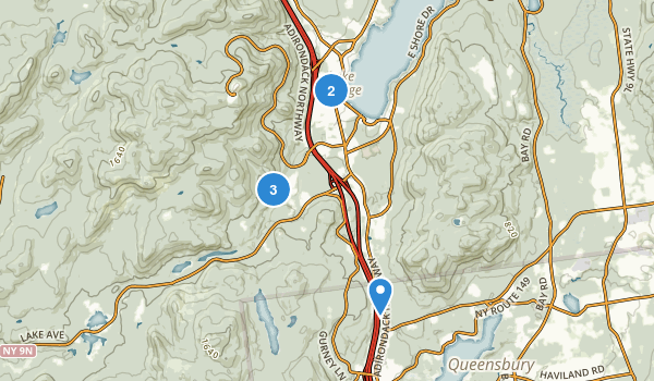 Lake George, New York Map