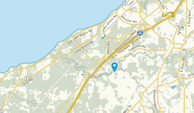 Lakeview, État de New York Map