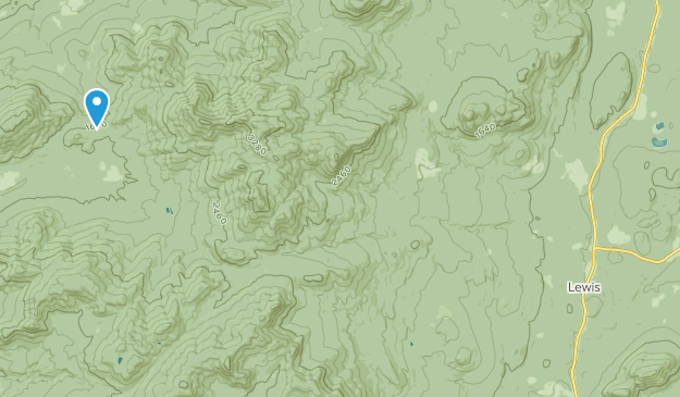 Lewis, New York Map