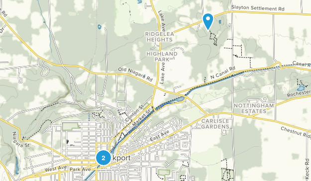 Lockport, New York Map