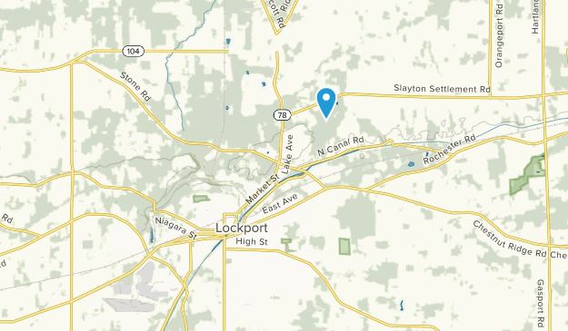 Lockport, New York Map